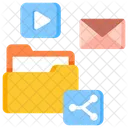 Content Video Social Icon