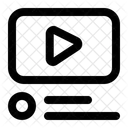 Content Video Layout Icon