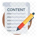 Article Writing Content Writing Blog Writing Icon