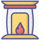 Cozy Christmas Fireplace Haven  Icon