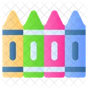 Crayon Tool Colors Icon