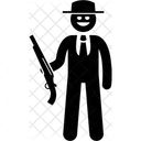 Criminal Evil Gang Icon
