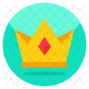Crown Headpiece Headwear Icon