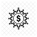 Cryptocurrency Blockchain Bitcoin Icon