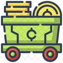 Cart Mining Icon