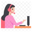 Customer Support Customer Representative Customer Service Icon