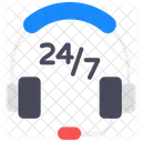 Customer Support Customer Services 247 Hr Service Icon