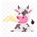 Milk Cartoon Milk Stickers Preserved Milk Icon