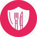 Cutlery shield  Icon
