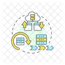 Storage Data Data Lake Icon