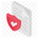 Document Shield Document Protection Data Protection Icon