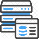 Big Data Database Storage Icon
