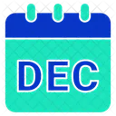 December Winter Month Icon