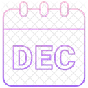 December Winter Month Icon