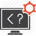 Code Computer Development Icon