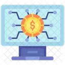 Digital currency  Icon