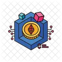 Coin Currency Network Icon