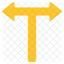 Direction T Junction Regulation Icon