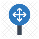 Direction Sign Board Icon