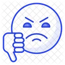 Dislike Thumbs Down Hate Icono