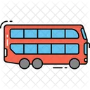 Double Decker Bus Bus Vehicle Icon