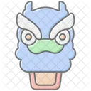 Dragon Dance Lineal Color Icon Icon