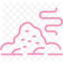 Dusty crop path  Icon