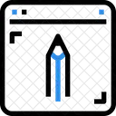 Digital Graphic Editor Icon