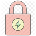 Energy Security Lineal Color Icon Icon