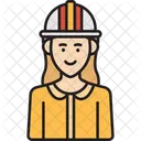 Engineer Female Icon