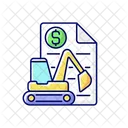 Equipment Leasing Broker Equipment Leasing Icon