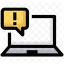 Error Laptop Warning Icon