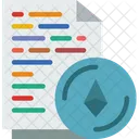 Ethereum Certificate  Icon