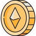 Ethereum Bitcoin Currency Icon