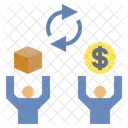 Exchange Goods Money Icon