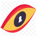 Eye Security Eye Protection Secure Monitoring Icon