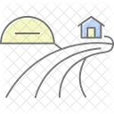 Farm Path Trail Icon
