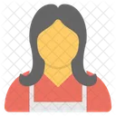 Female Gardener Cultivate Icon