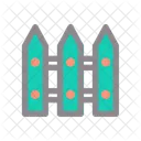 Fence Nature Landscape Icon