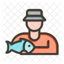 Fishing Fish Water Icon