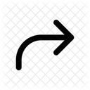 Forward Arrow Send Icon