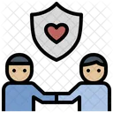 Best Friend Friendship Heart Icon