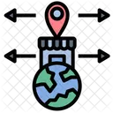 Global Shop Location  Icon