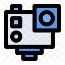 Go Pro Sommer Strand Symbol