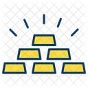 Gold Ingots Money Icon