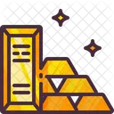 Gold Gold Bar Gold Ingots Icon