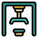 Gym Machine Fitness Exercise Icon
