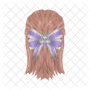 Hair Bow Bow Ribbon Bow Icon