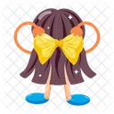 Hair Care Stickers Hairstyling Hair Treatment Icon