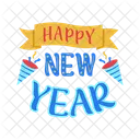 Happy new year  Icon